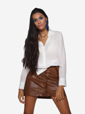 Camisa de seda New York